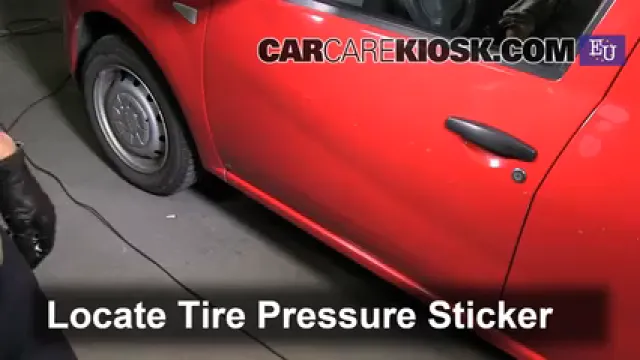 2009 Dacia Sandero LLMPI 1.4L 4 Cyl. Tires & Wheels Check Tire Pressure